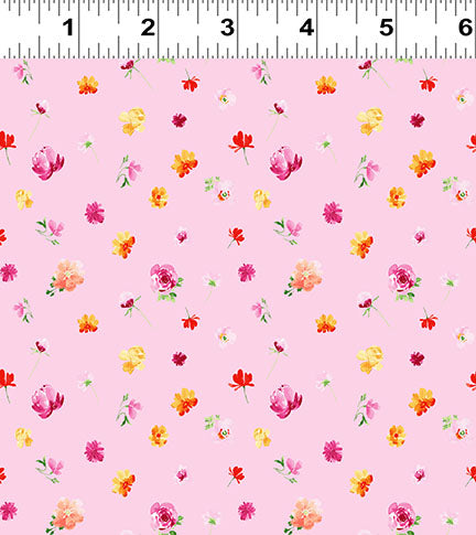 Flourish - Ditsy Floral - Pink