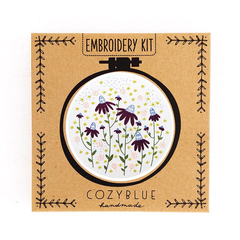 Embroidery Kit - Coneflower Magic