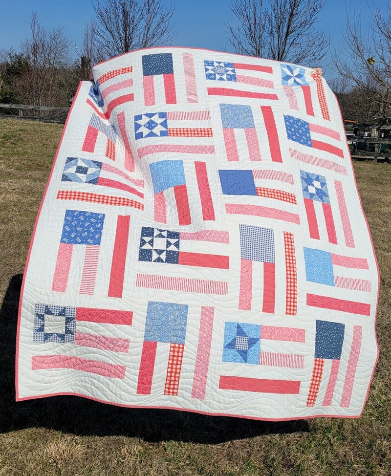 Fly the Flag Quilt Class