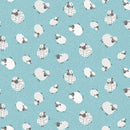 Fun on the Farm - Woolly Sheep - Blue