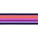 Floral Reef Webbing - Smooth Sailing - Ultraviolet