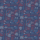 Oh Say Can You Sew 108 - Land That I Love - Navy