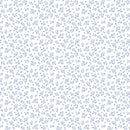 Color Me Whispered - Treasure Blooms - Blue Cotton