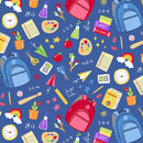 Back to School - School Supplies - Royal