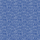 Back to School - Cursive Colors - Royal