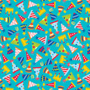 This Calls for Cake - Party Hats - Aqua