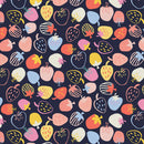 Summer Picnic - Strawberry Patch - Navy