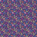 Summer Picnic - Dancing Petals - Navy