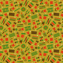 The Mahj Life - Suit Toss - Gold/Green