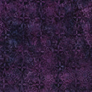 Reflections - Square Flower - Merlot