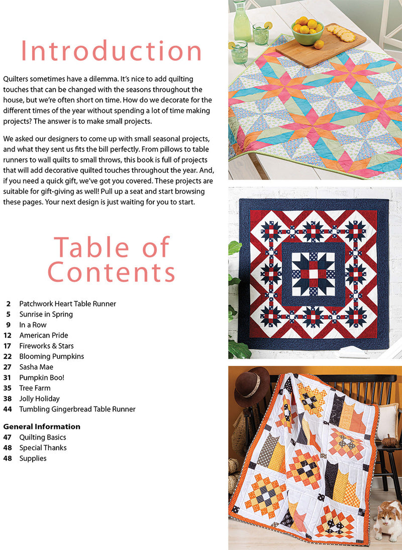 Quilted Projects for all Seasons