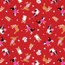 Love You Fur-Ever - Puppy Love - Red