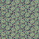 Scrap Basket Favorites - Cabbage Rose - Blue