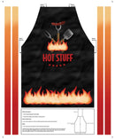 Hot Stuff - Cotton Duck Apron Panel