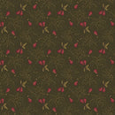 Scrap Basket Favorites - Burnished Pear Sprigs - Green