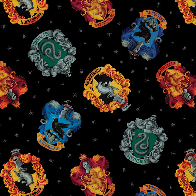 Harry Potter - Hogwarts Crests - Black