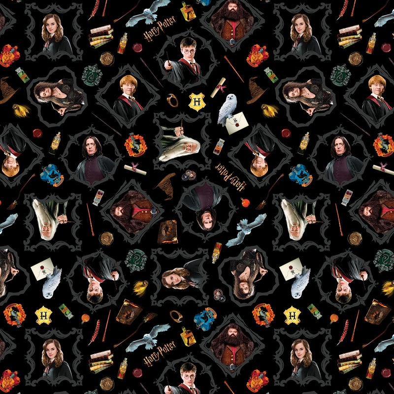 Harry Potter Wide - Magic - Black