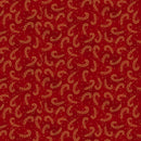 Scrap Basket Favorites - Looped Leaves - Cranberry