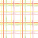 3 Wishes Flannel - Savannah Plaid - White
