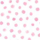 3 Wishes Flannel - Savannah Dots - Pink