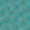 Shangri-La - Medallion Burst - Teal/Multi