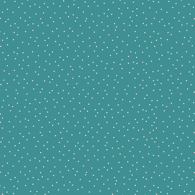 Lucky Bugs - Dot Dot - Teal/White