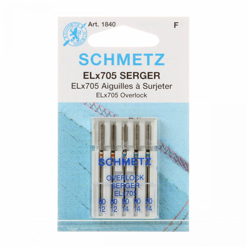 Schmetz Serger Needles - Size 80/90