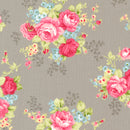 Ellie - Main Floral - Pebble