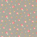 Ellie - Tossed Floral - Pebble