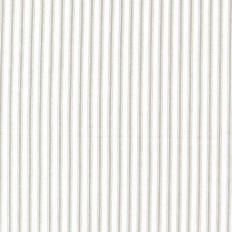 Ellie - Classic Ticking Stripe - Pebble