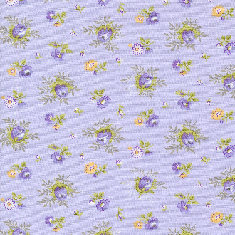 Georgia - Medium Floral - Lavender