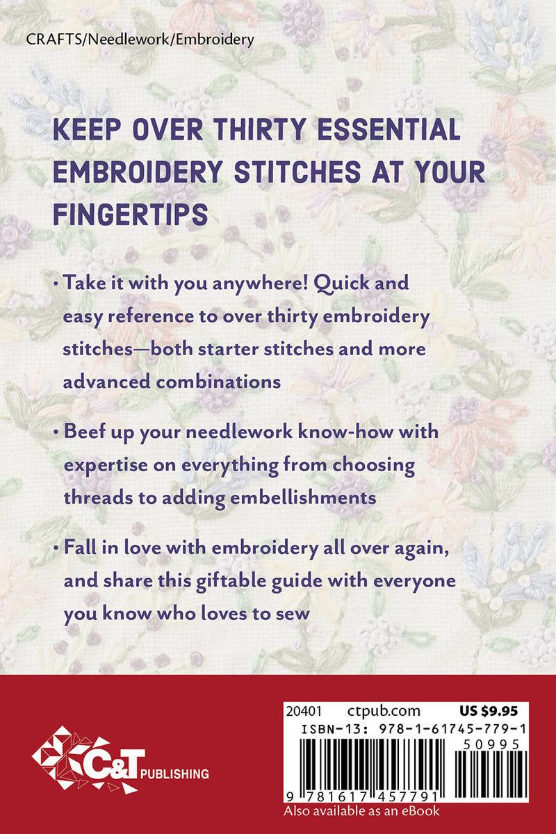 Handy Pocket Guide: Embroidery Stitching