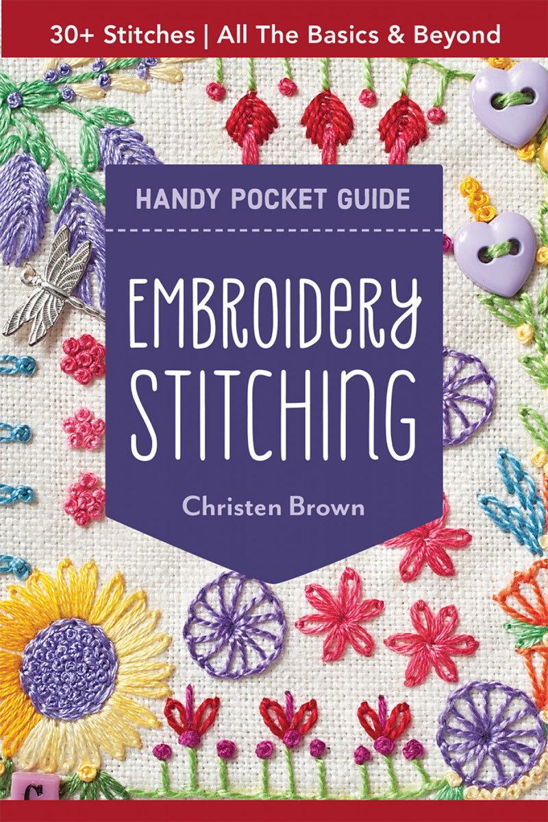 Handy Pocket Guide: Embroidery Stitching