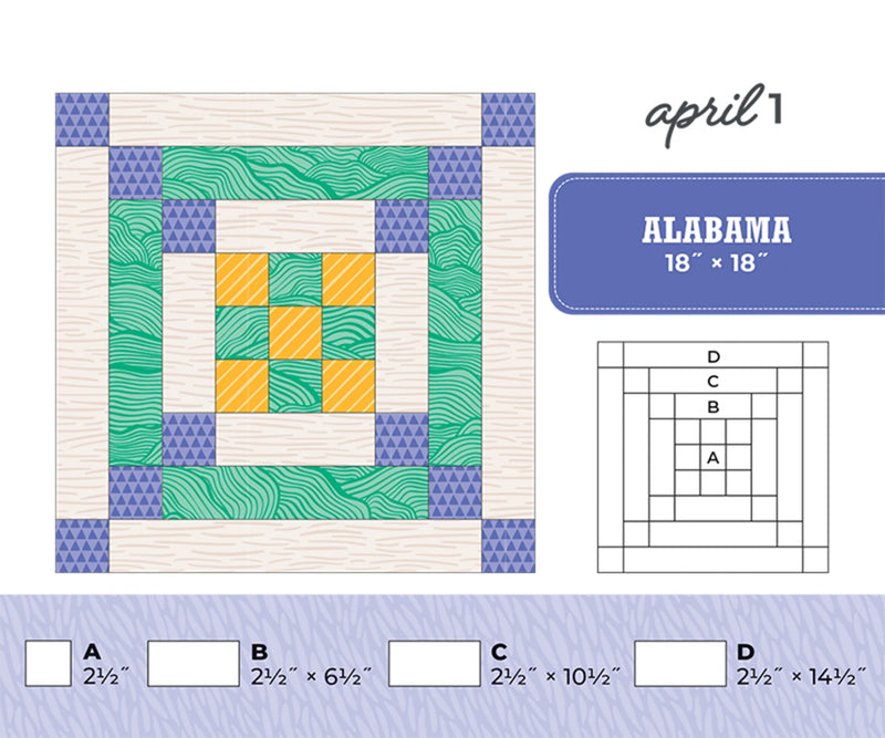 Quilter's New Perpetual Block-a-Day Calendar