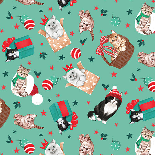 Santa Paws - Purrfect Package - Green