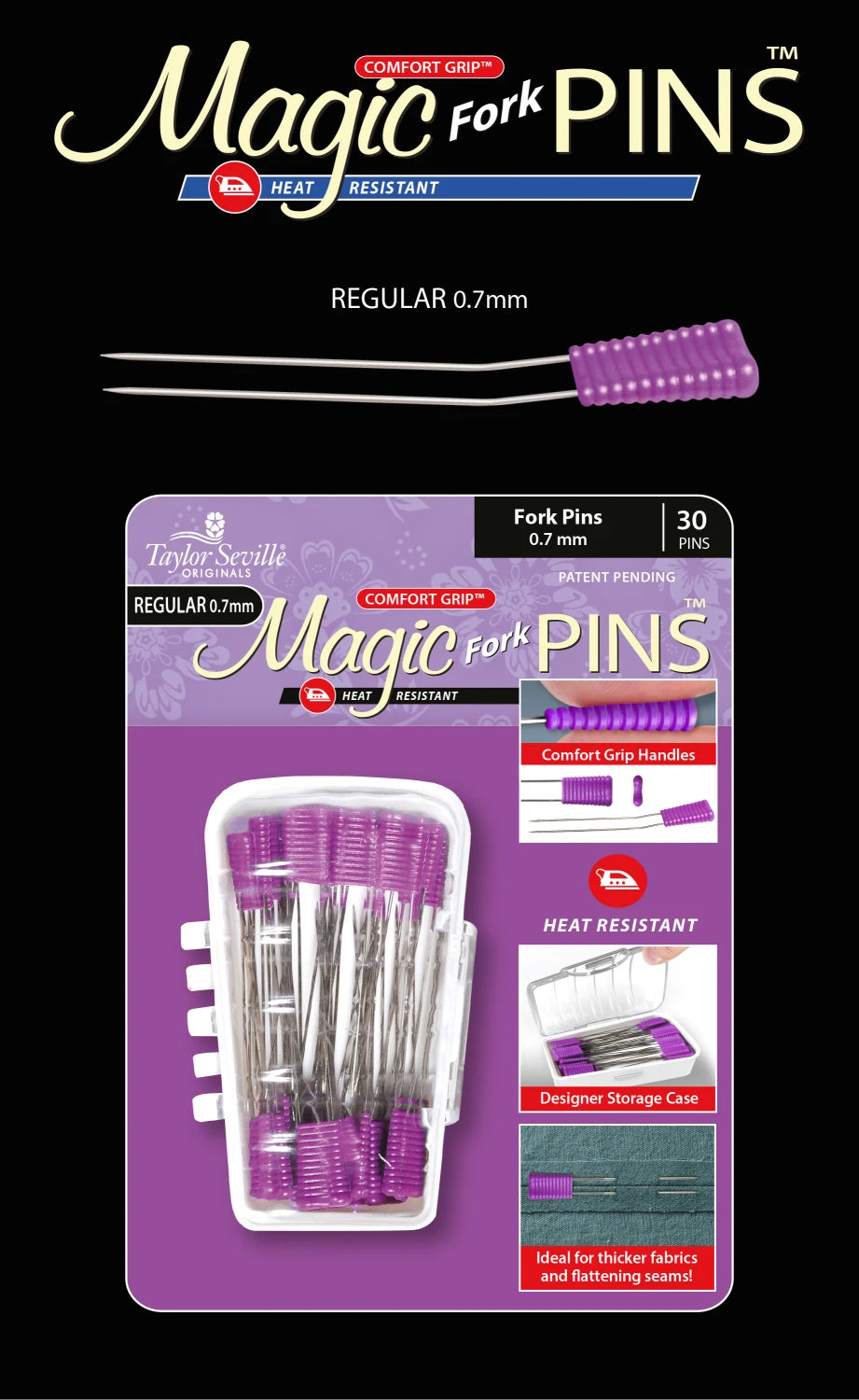 Magic Fork Pins - Regular