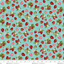 Berry Besties - Tossed Strawberries - Blue/Multi