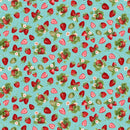 Berry Besties - Tossed Strawberries - Blue/Multi