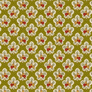 Love Struck - Leafy Blossoms - Green