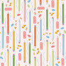 Bookworm - Pencils & Pages - Blush/Multi
