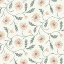 Fall and Flutter - Trailing Floral - Cream