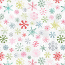 Christmas in Color - Snowflakes - Rainbow