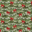 Very Merry Gingerbread - Sweet Pine & Bows - Green