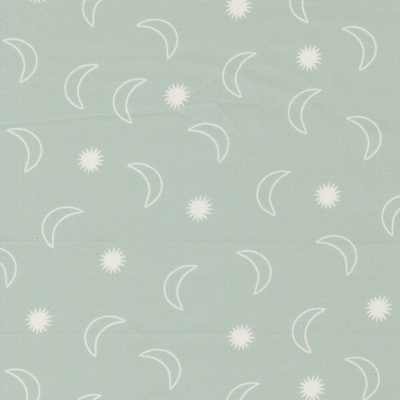 To the Moon and Back - Moon and Stars - Grass