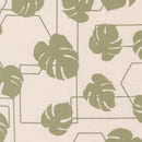 Potted Canvas - Monstera Geo - Stone