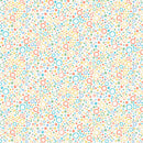 Little Squirt Flannel - Bubbles - Light Cream