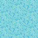 Little Squirt Flannel - Bubbles - Turquoise