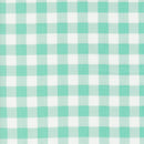 Coriander Colors - Gingham - Aqua