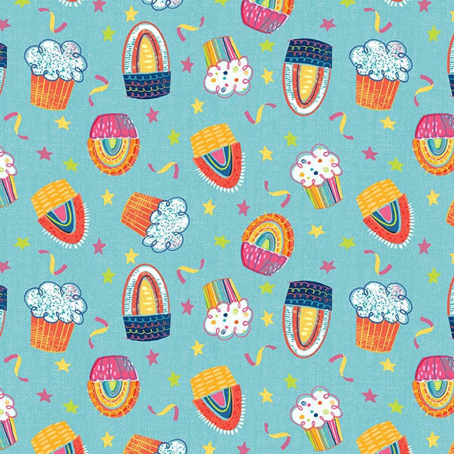 Let's Eat Cake! - Cupcakes - Turquoise