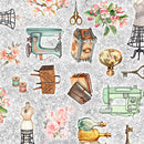 Sew Shabby Chic - Sewing Antiquities - Gray
